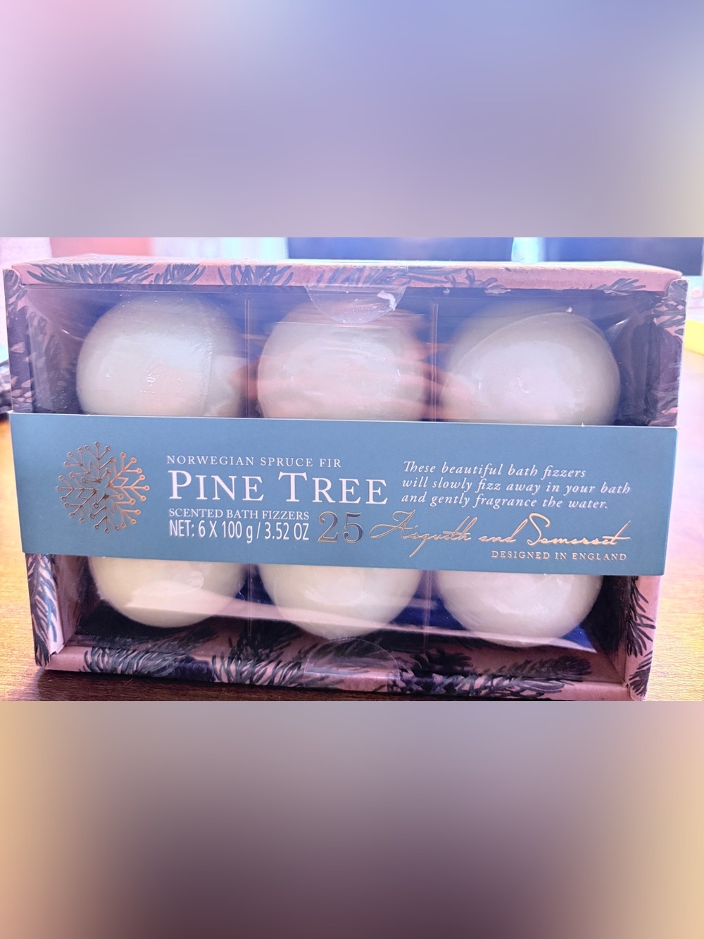 Norwegian Spruce Fir Scented Bath Fizzers